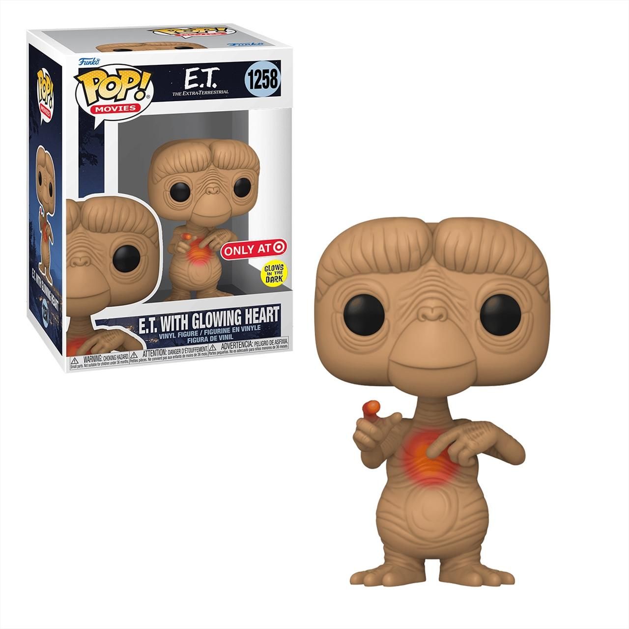Funko Pop! Movies: E.T. 40th - E.T. with heart #1258