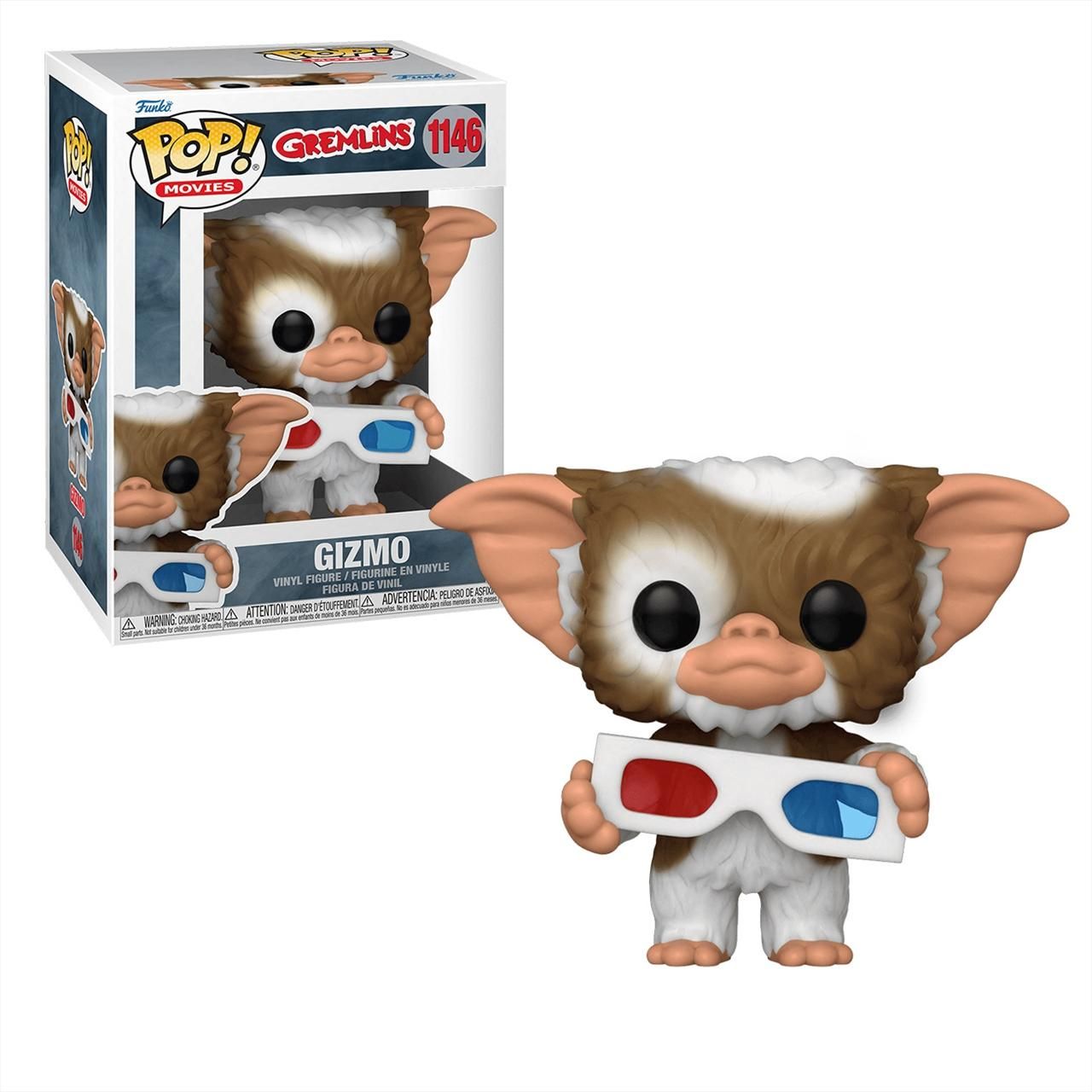 Funko Pop! Movies: Gremlins - Gizmo with 3D Glasses figura #1146