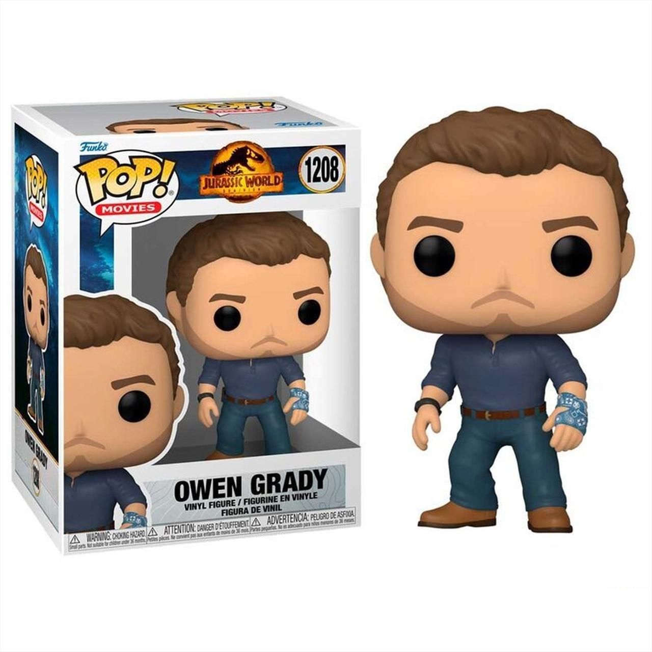 Funko Pop! Movies: Jurassic World 3 - Owen Grady figura