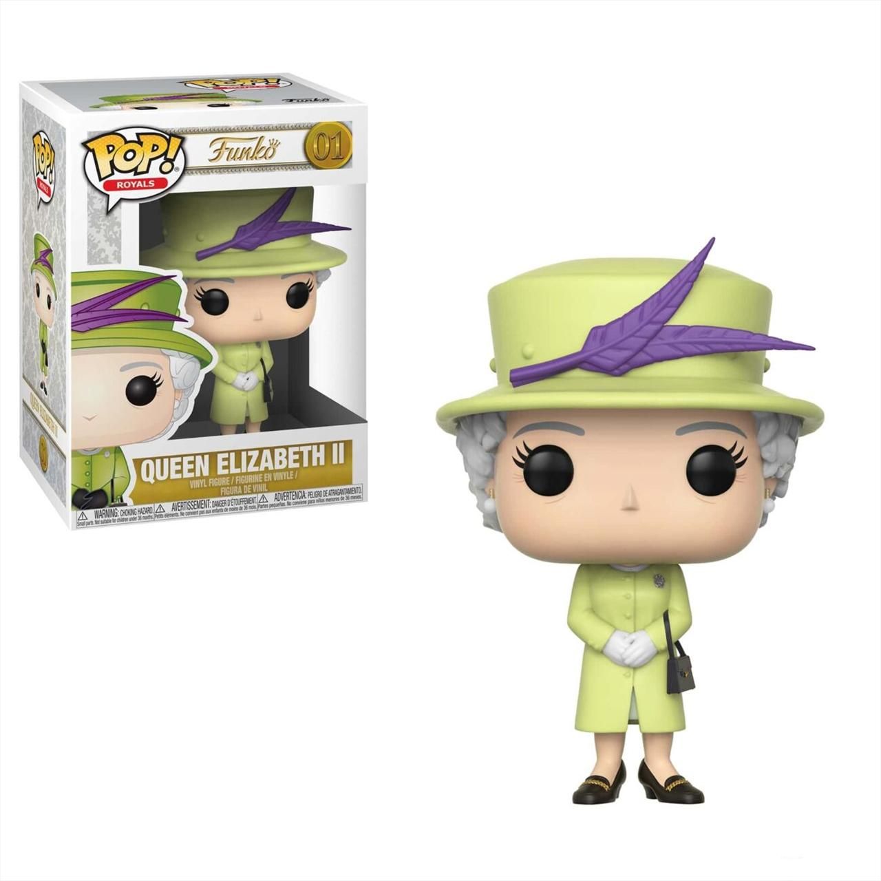 Funko Pop! POP Royal: Royal W2- Queen Elizabeth II figura #1