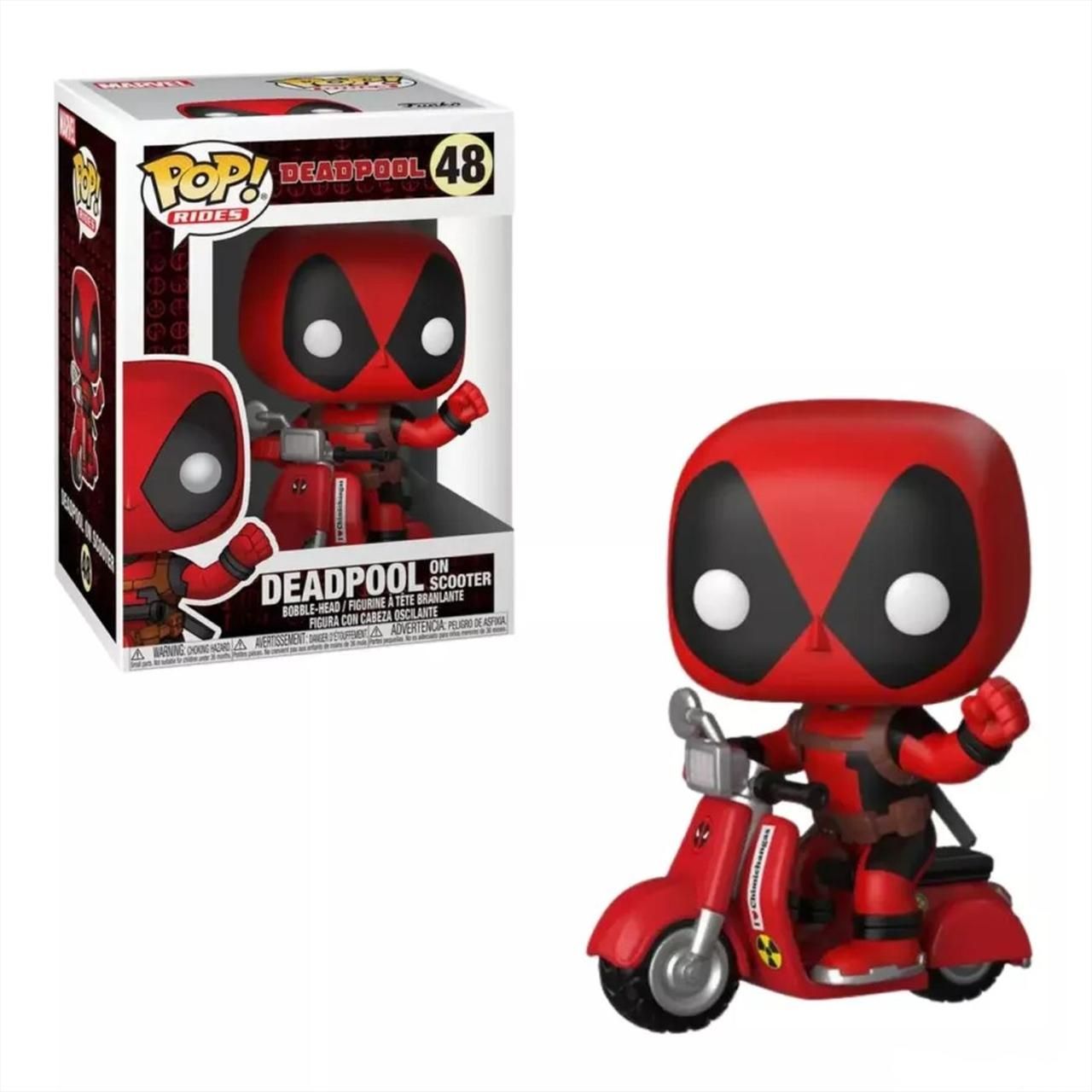 Funko Pop! Rides: Marvel - Deadpool & Scooter figura