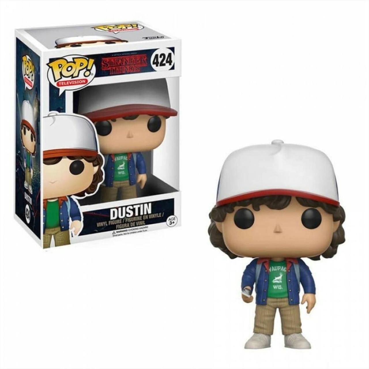 Funko Pop! TV: Stranger Things - Dustin figura iránytűvel