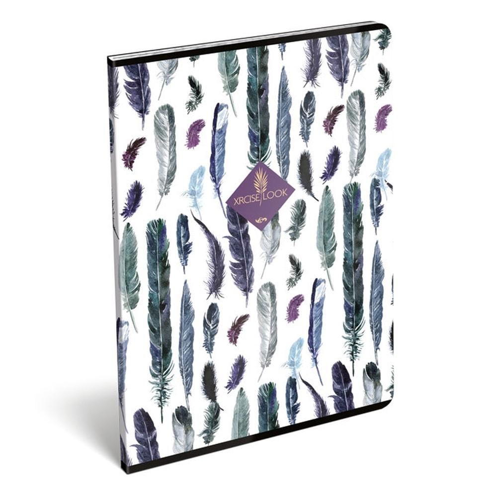 Füzet tűzött A4, 60 lapos, kockás - XRCise Look, Five