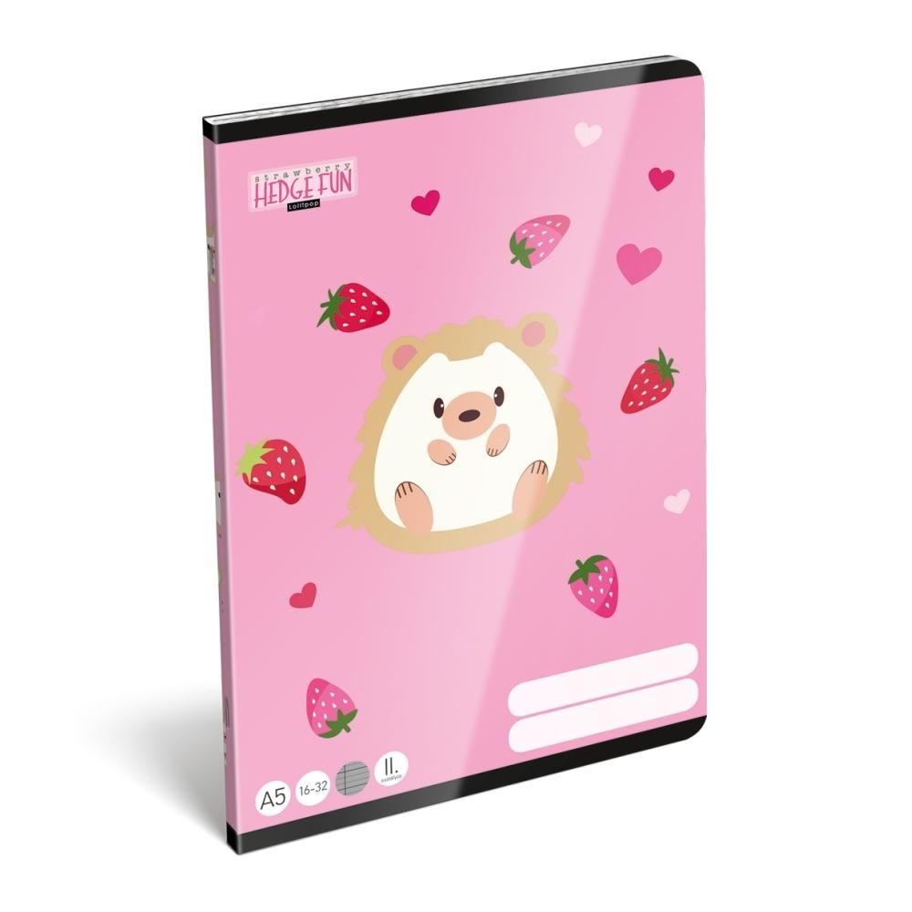 Füzet tűzött A5, 2. oszt. - Hedge Fun