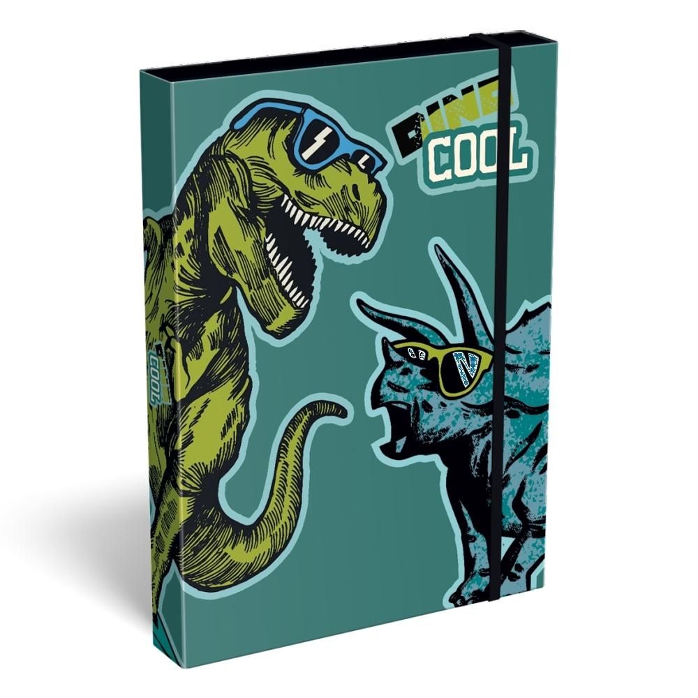 Füzetbox A4 - Dino Cool