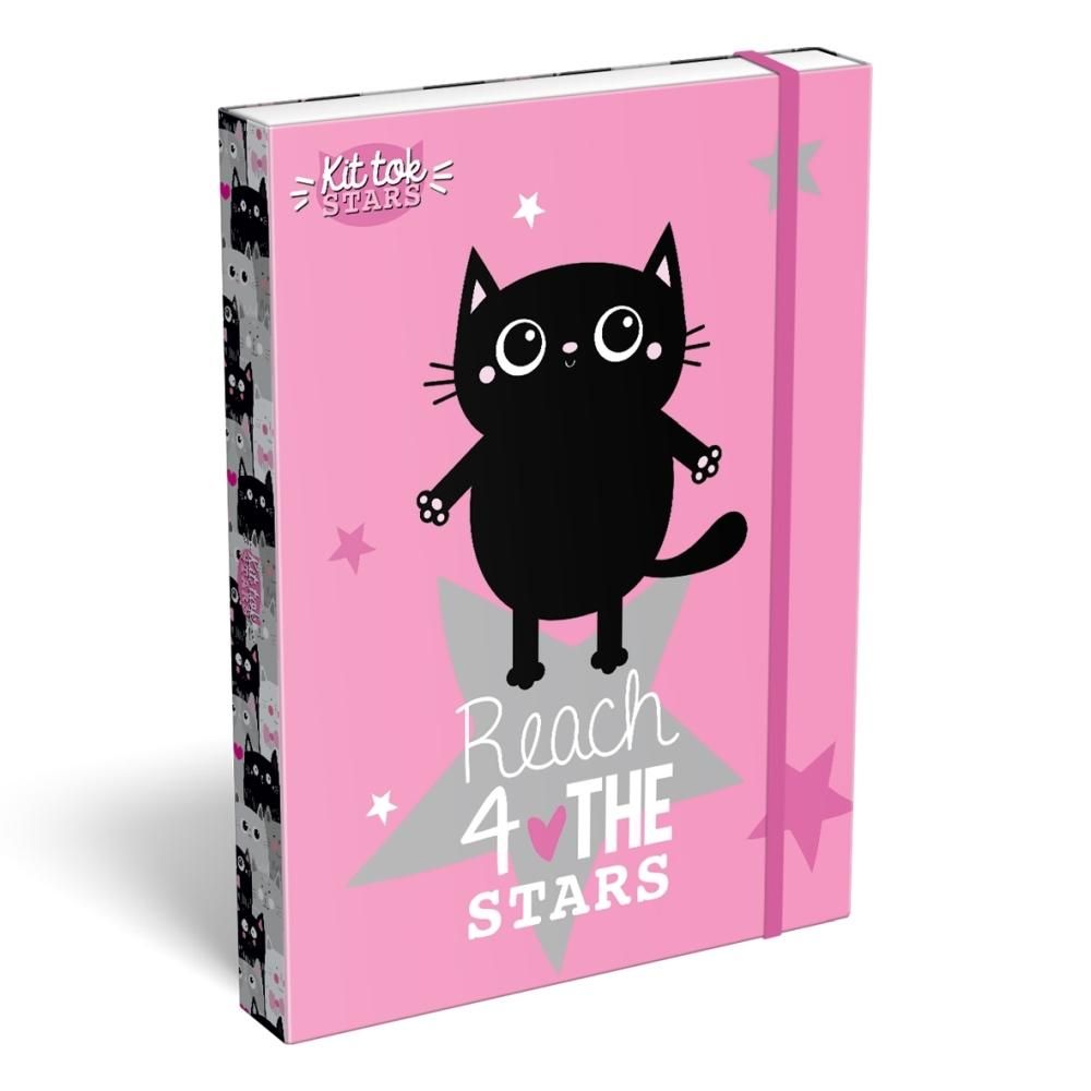Füzetbox A4 - Kit Tok Stars