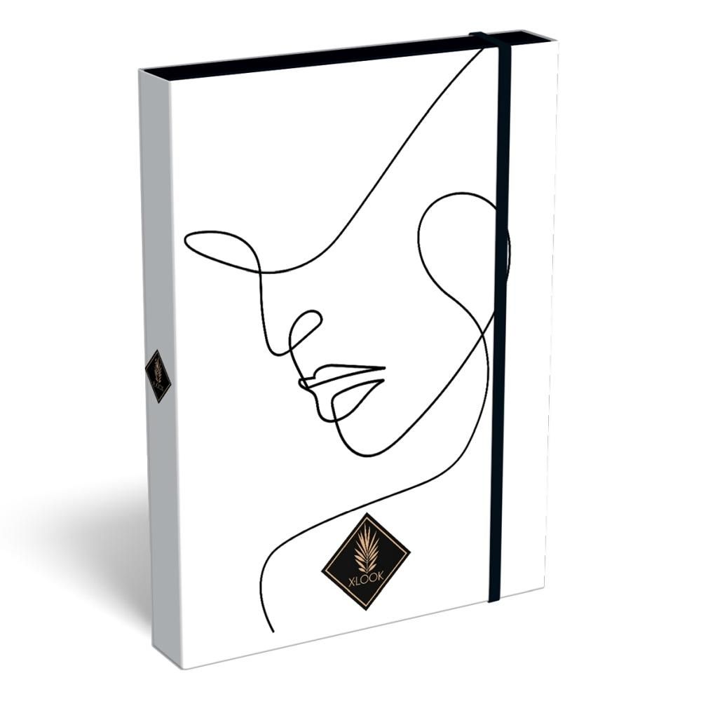 Füzetbox A4 - XLook, 1Line