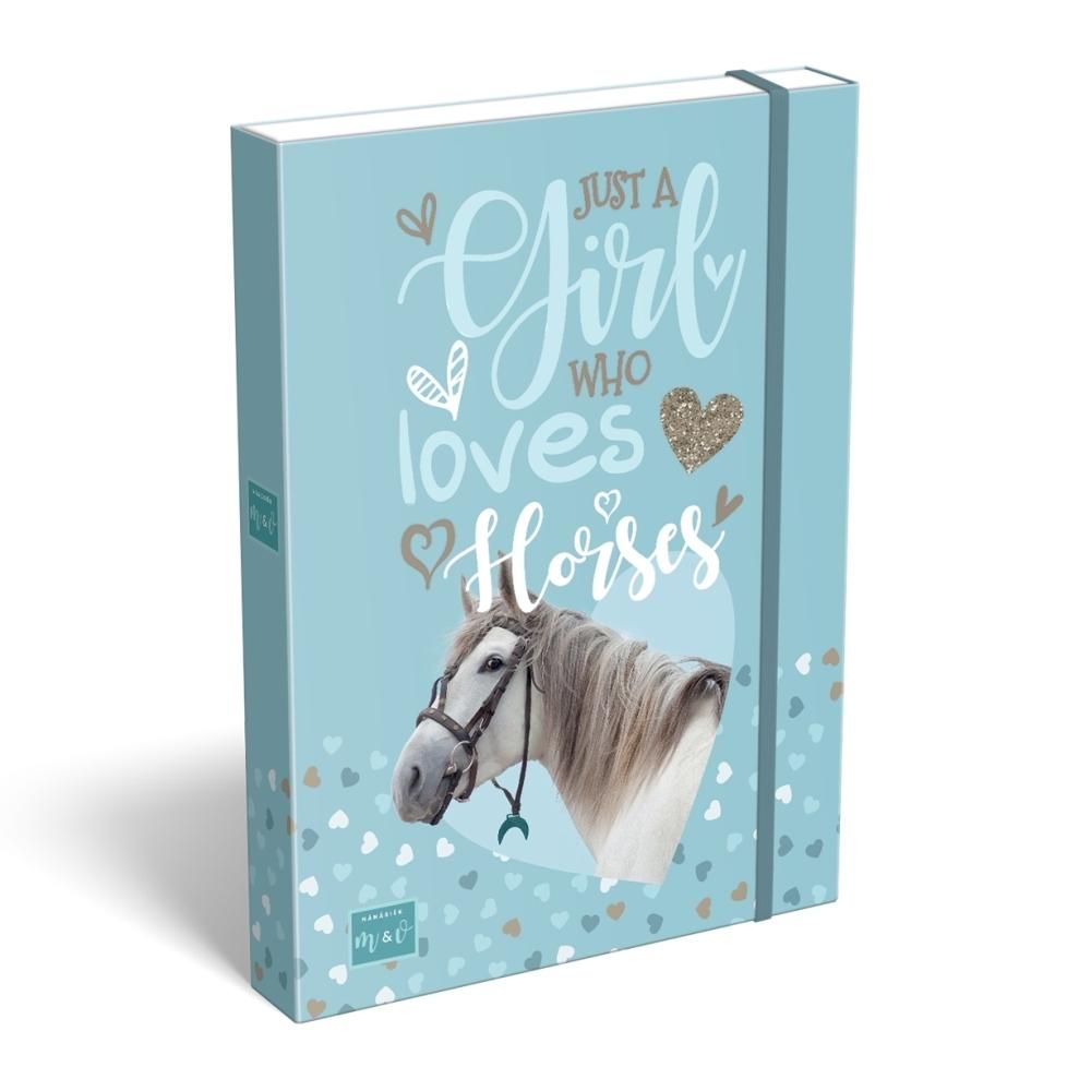 Füzetbox A5 - Mici, Horses 