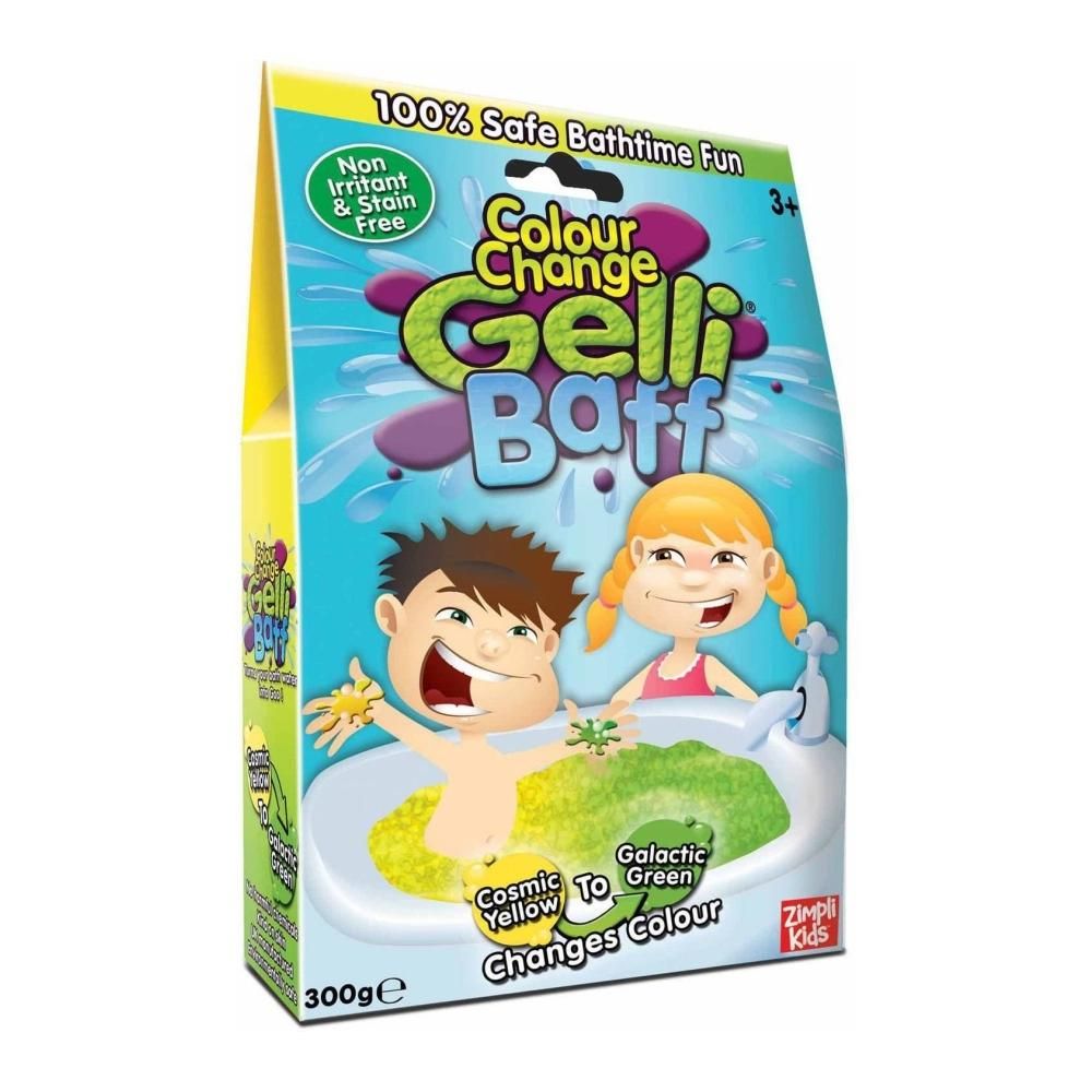 Gelli Baff fürdőzselé színváltós 300 g - sárga-zöld