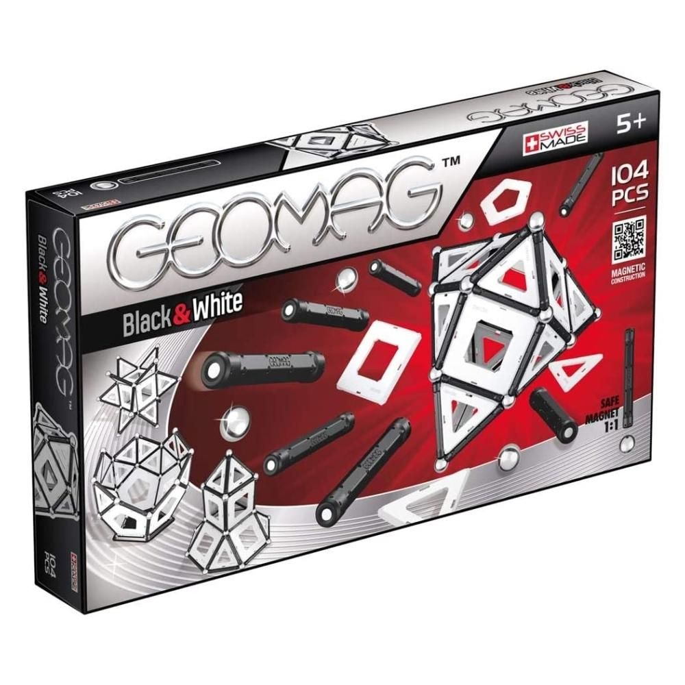Geomag Black & White 104 db-os mágneses építőjáték