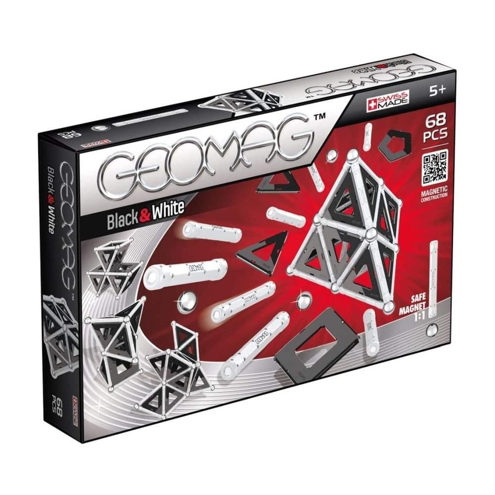 Geomag Black & White 68 db-os mágneses építőjáték