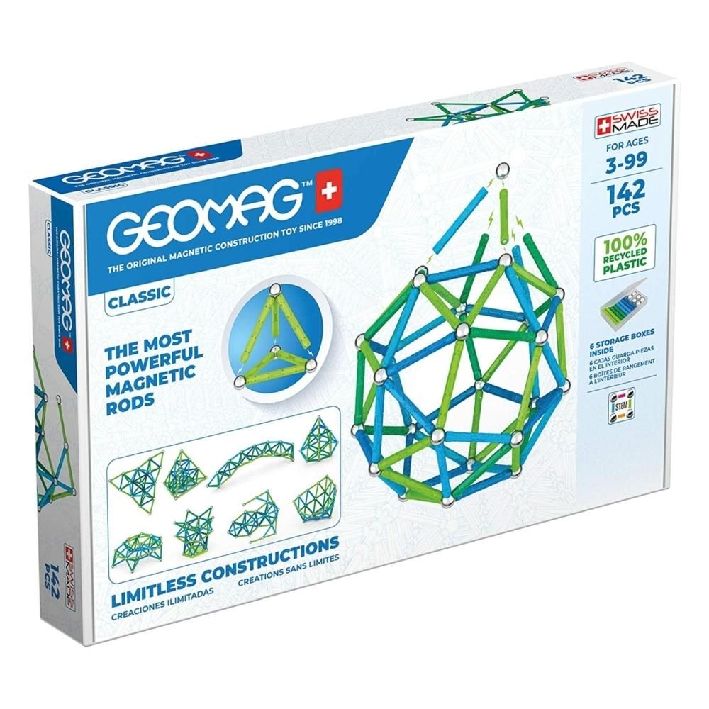 Geomag Classic Green Line 142 db-os mágneses építőjáték
