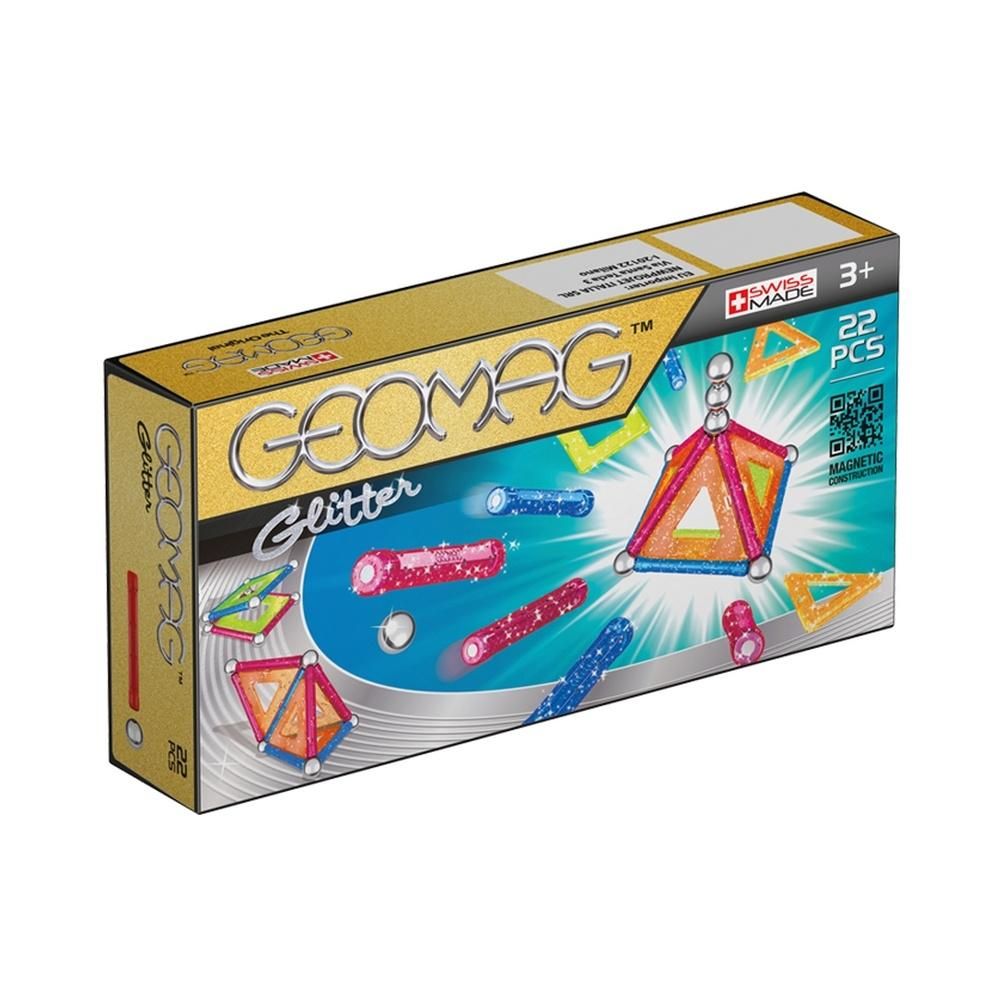 Geomag Glitter 22 db-os mágneses építőjáték       