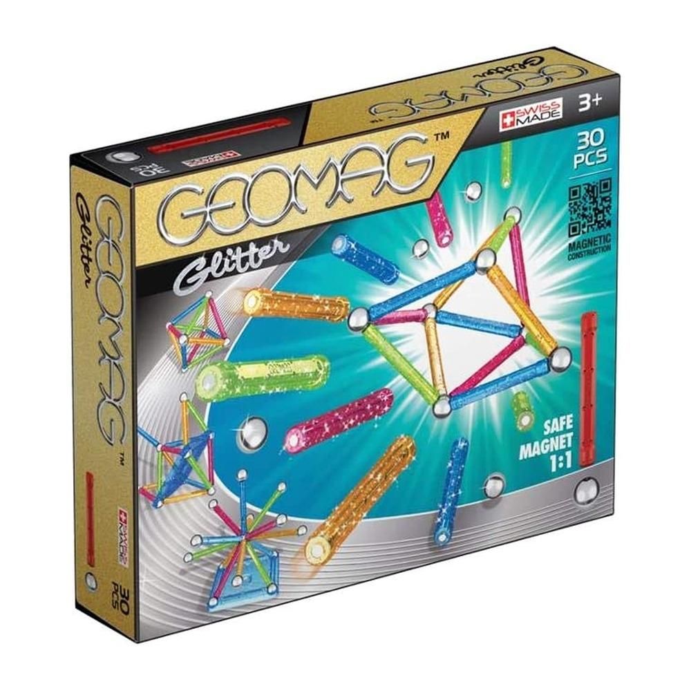 Geomag Glitter 30 db-os mágneses építőjáték