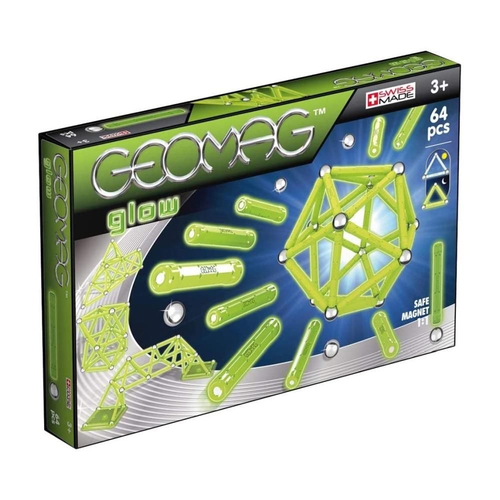 Geomag Glow 64 db-os mágneses építőjáték