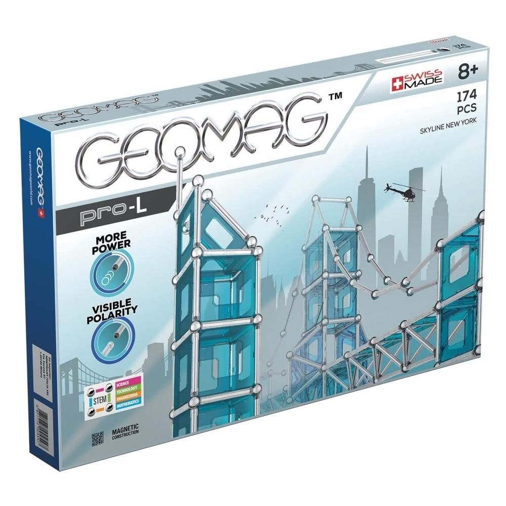 Geomag Pro-L Skyline New York 174 db-os mágneses építőjáték