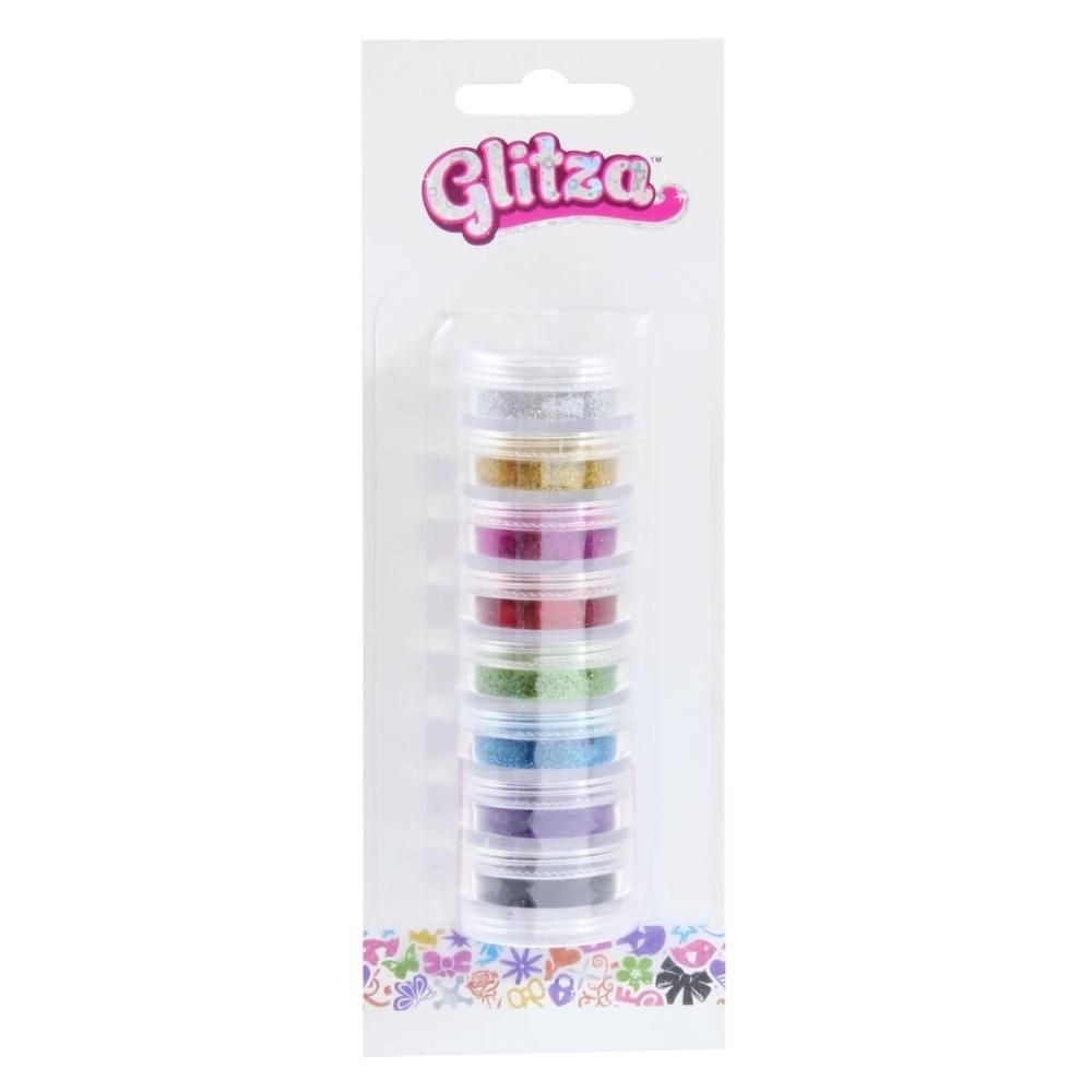 Glitza Art csillámpor utántöltő 8 db