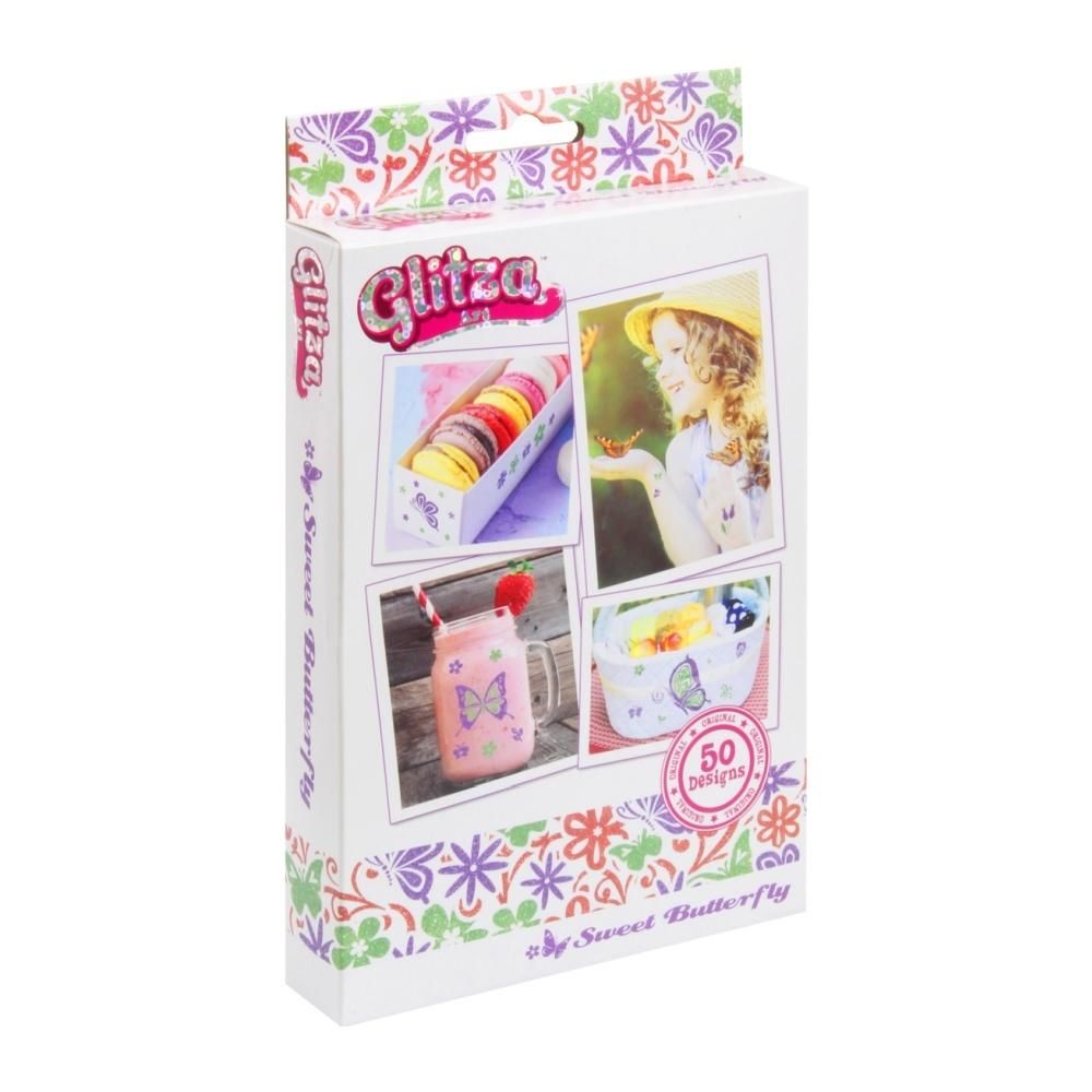 Glitza Csillámtetkó 50 minta - pillangók