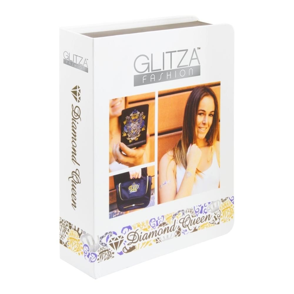 Glitza Fashion csillámtetkó deluxe szett - gyémánt királylány