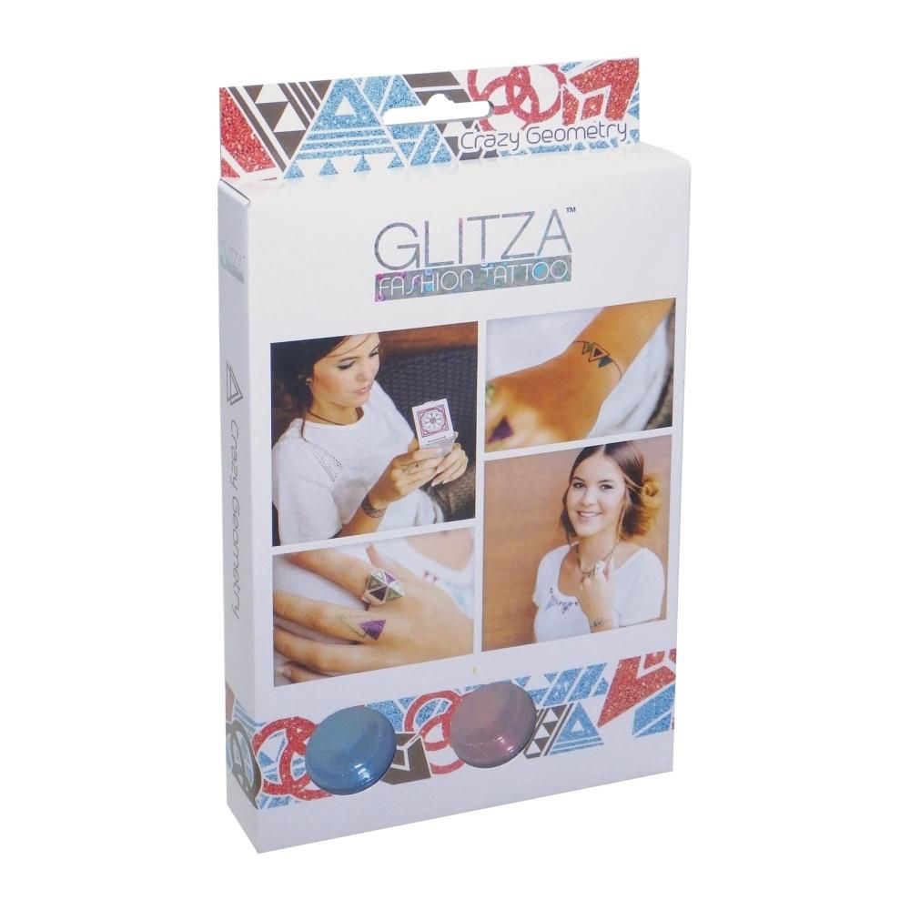 Glitza Fashion csillámtetkó kezdő szett - őrült alakzatok