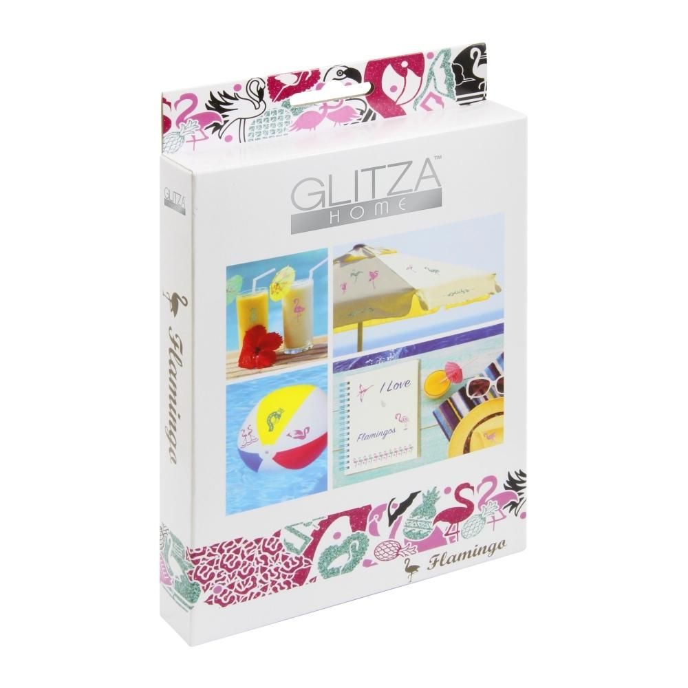 Glitza Home csillámtetkó kezdő szett - flamingó