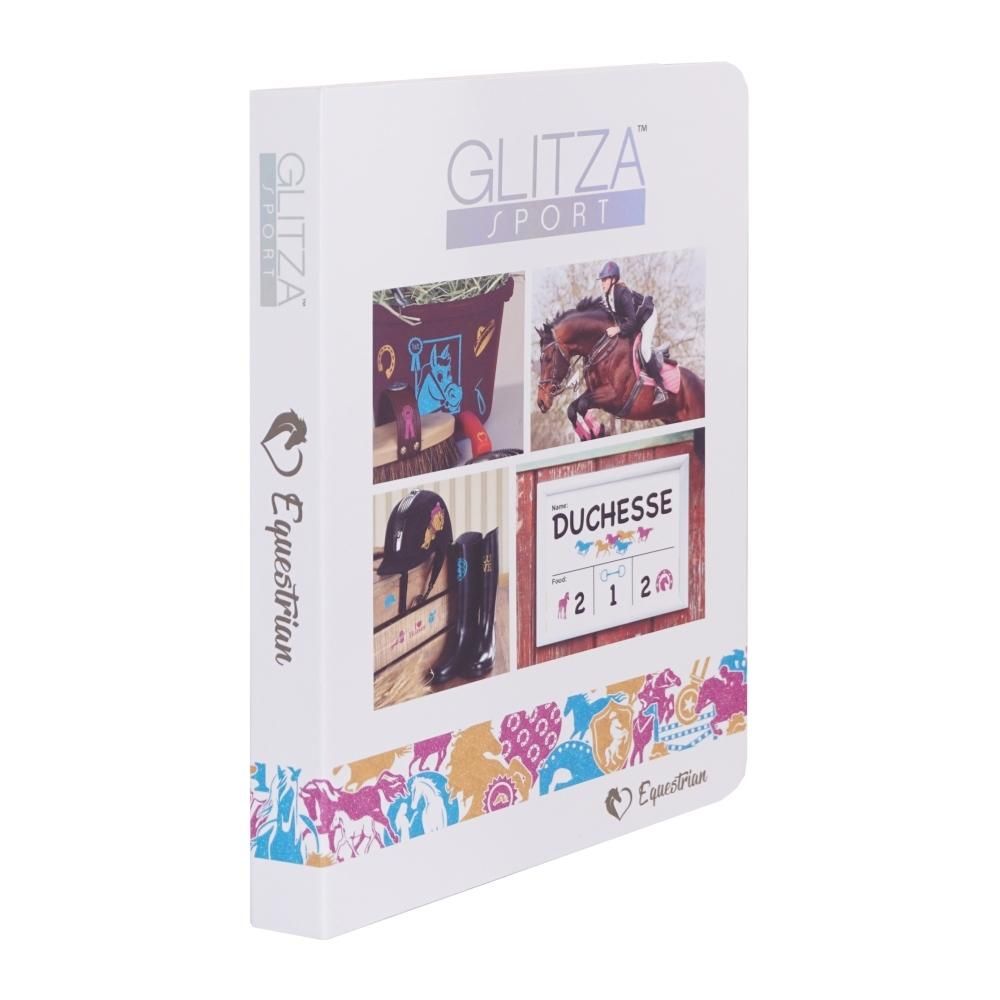 Glitza Sport csillámtetkó deluxe szett - lovas sport