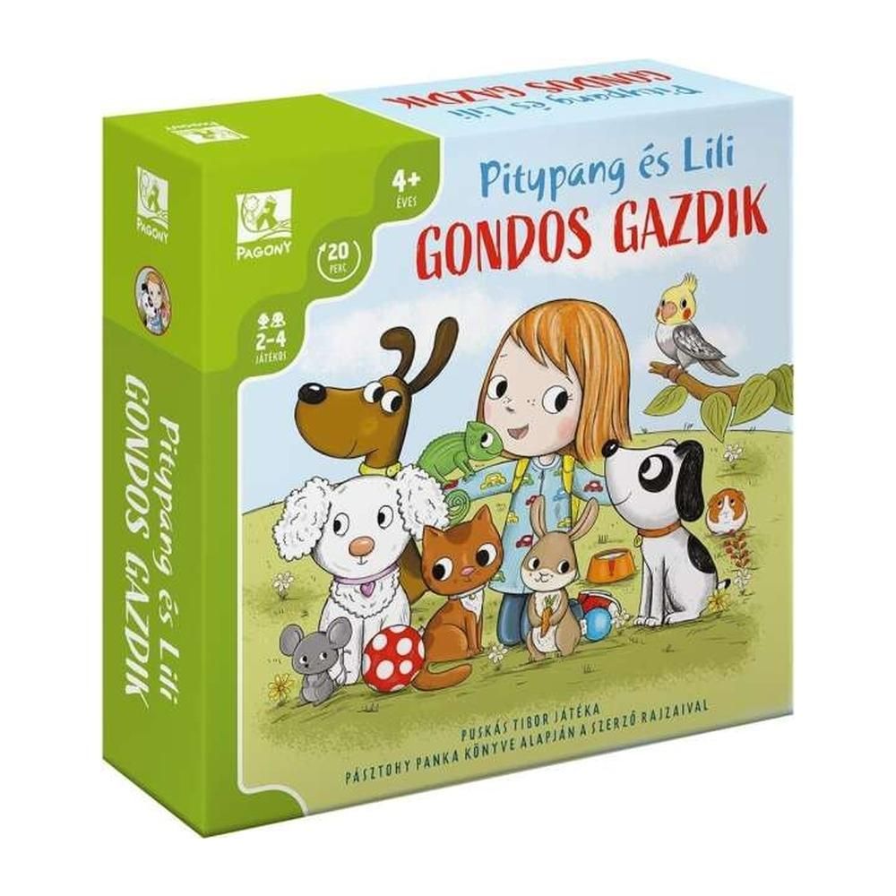 Gondos gazdik - Pitypang és Lili társasjáték