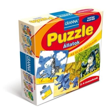Granna Az első játékaim Puzzle - Állatok