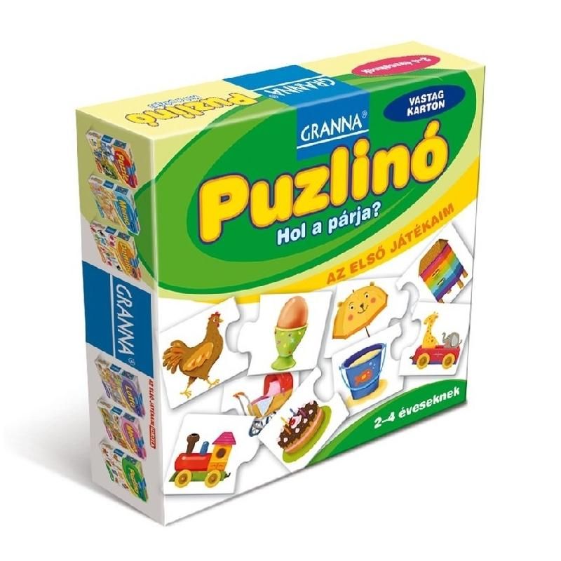 Granna Az első játékaim Puzzlinó - Hol a párja? 