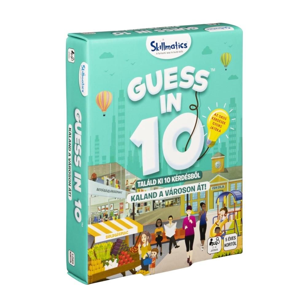 Guess in 10 - Találd ki 10 kérdésből oktató játék - Kaland a városon át!