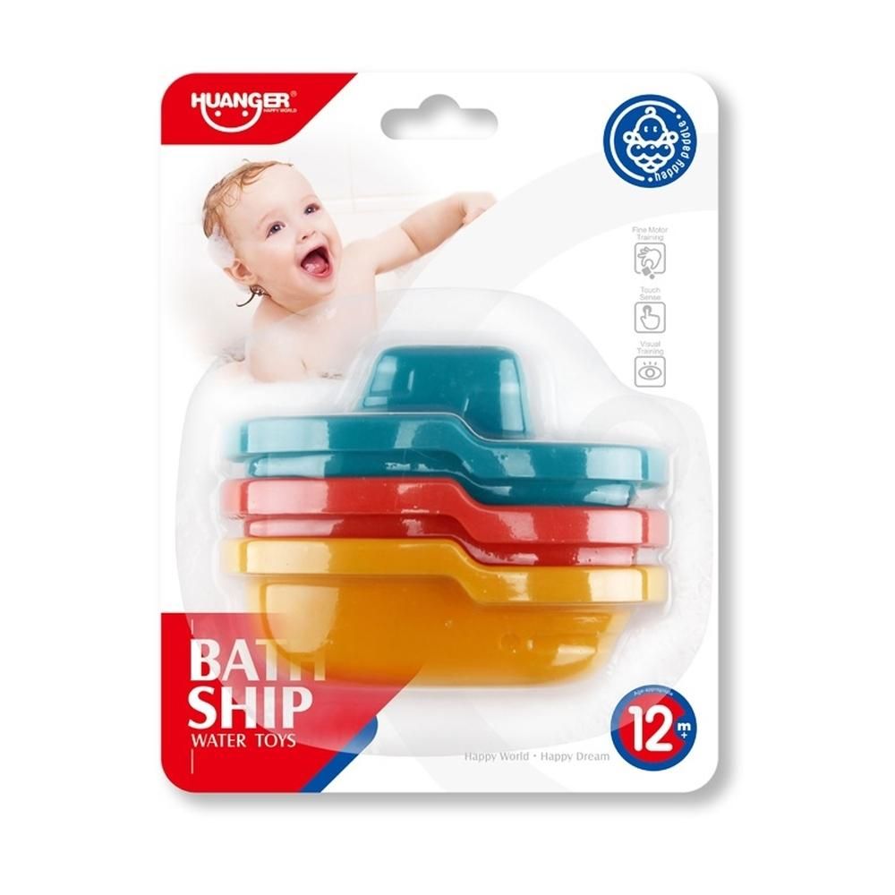 Hajó 3 db-os fürdőjáték szett