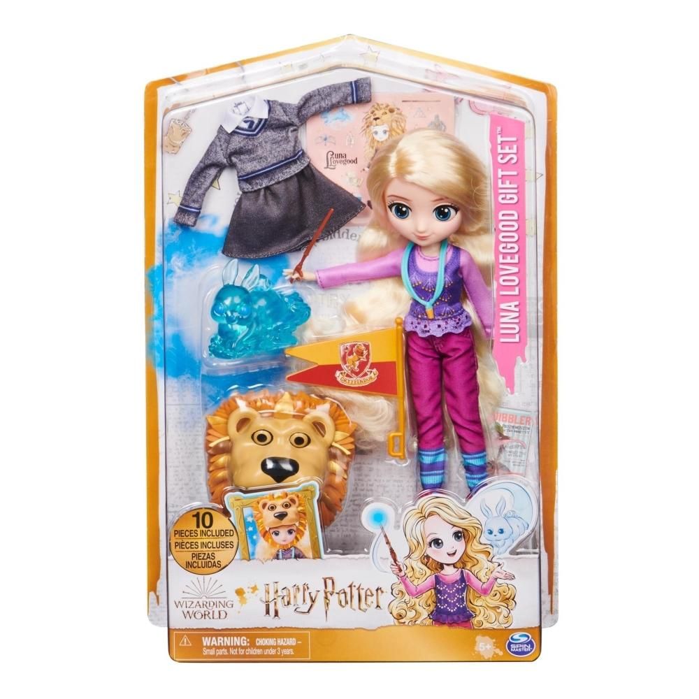 Harry Potter deluxe baba 20 cm ajándékcsomag - Luna Lovegood