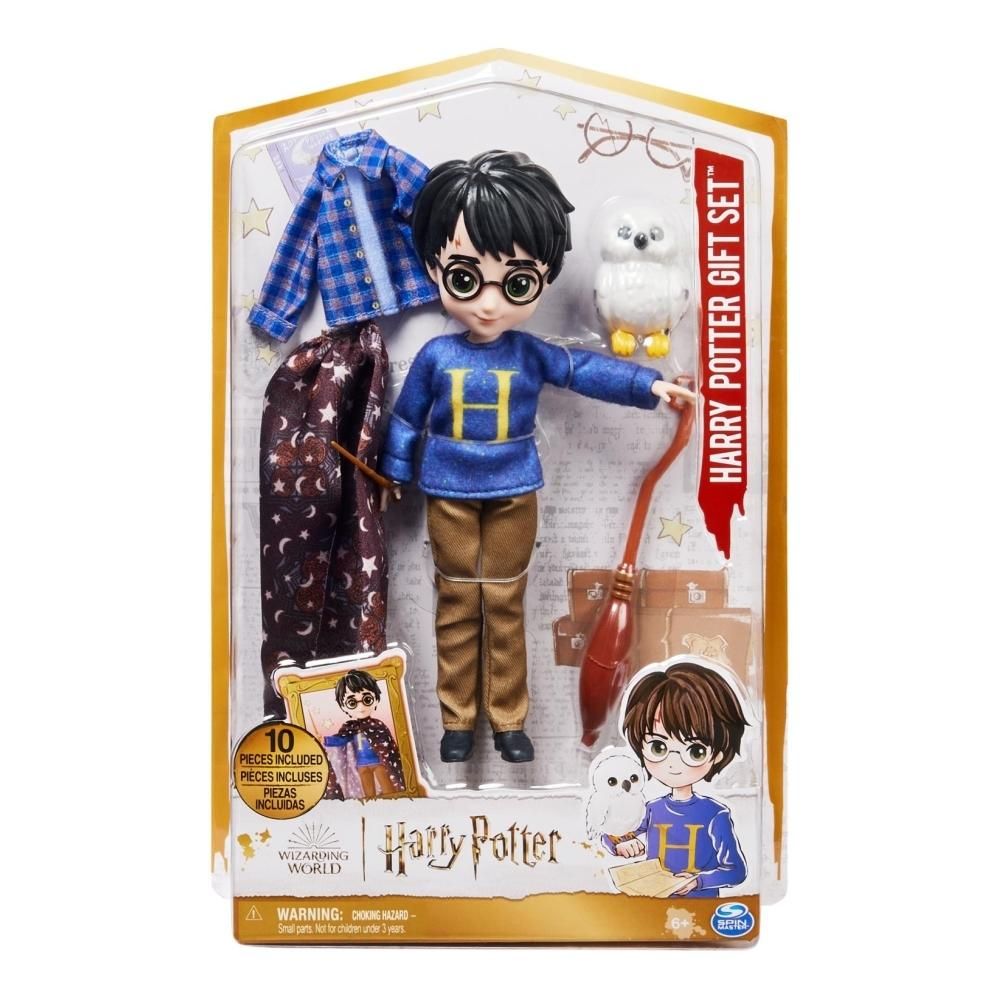 Harry Potter deluxe baba 20 cm ajándékcsomag 