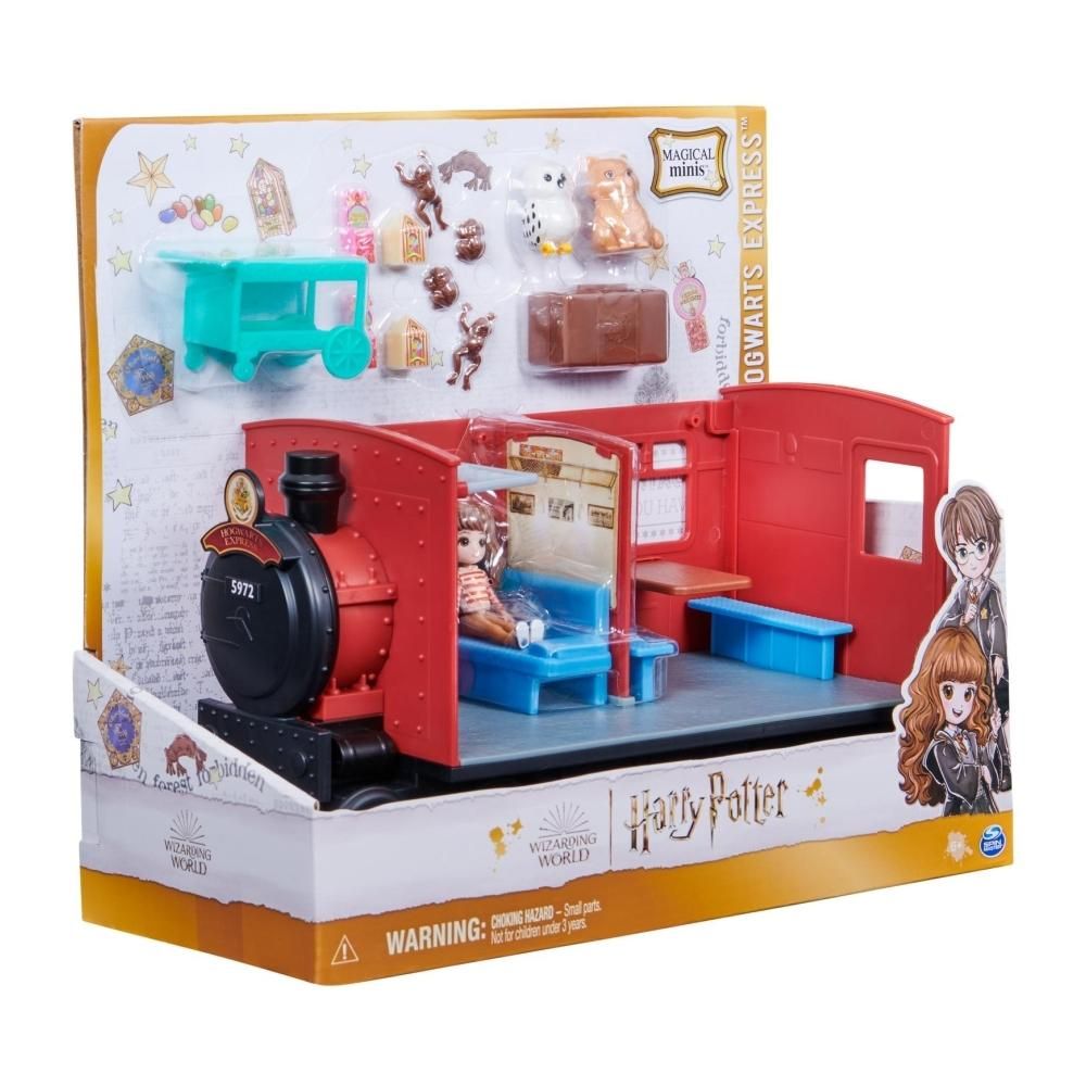 Harry Potter játékszett 8 cm figurákkal - Roxfort Expressz