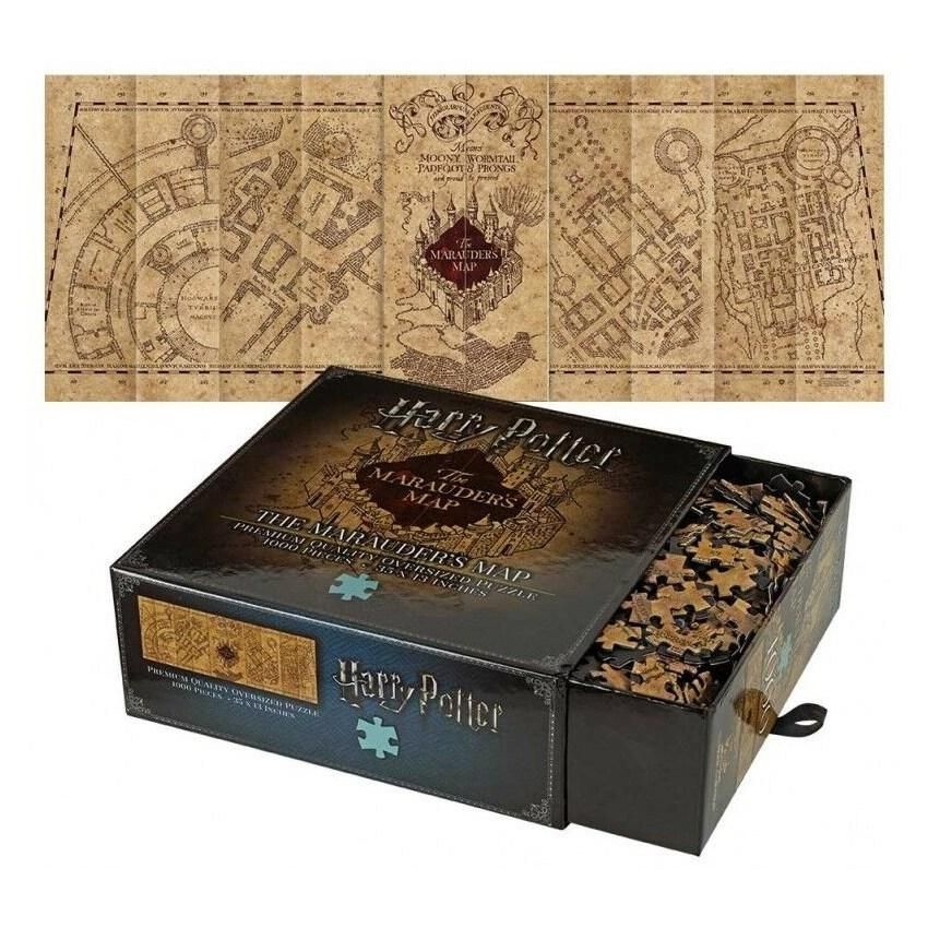 Harry Potter Tekergők térképe puzzle 1000 db-os