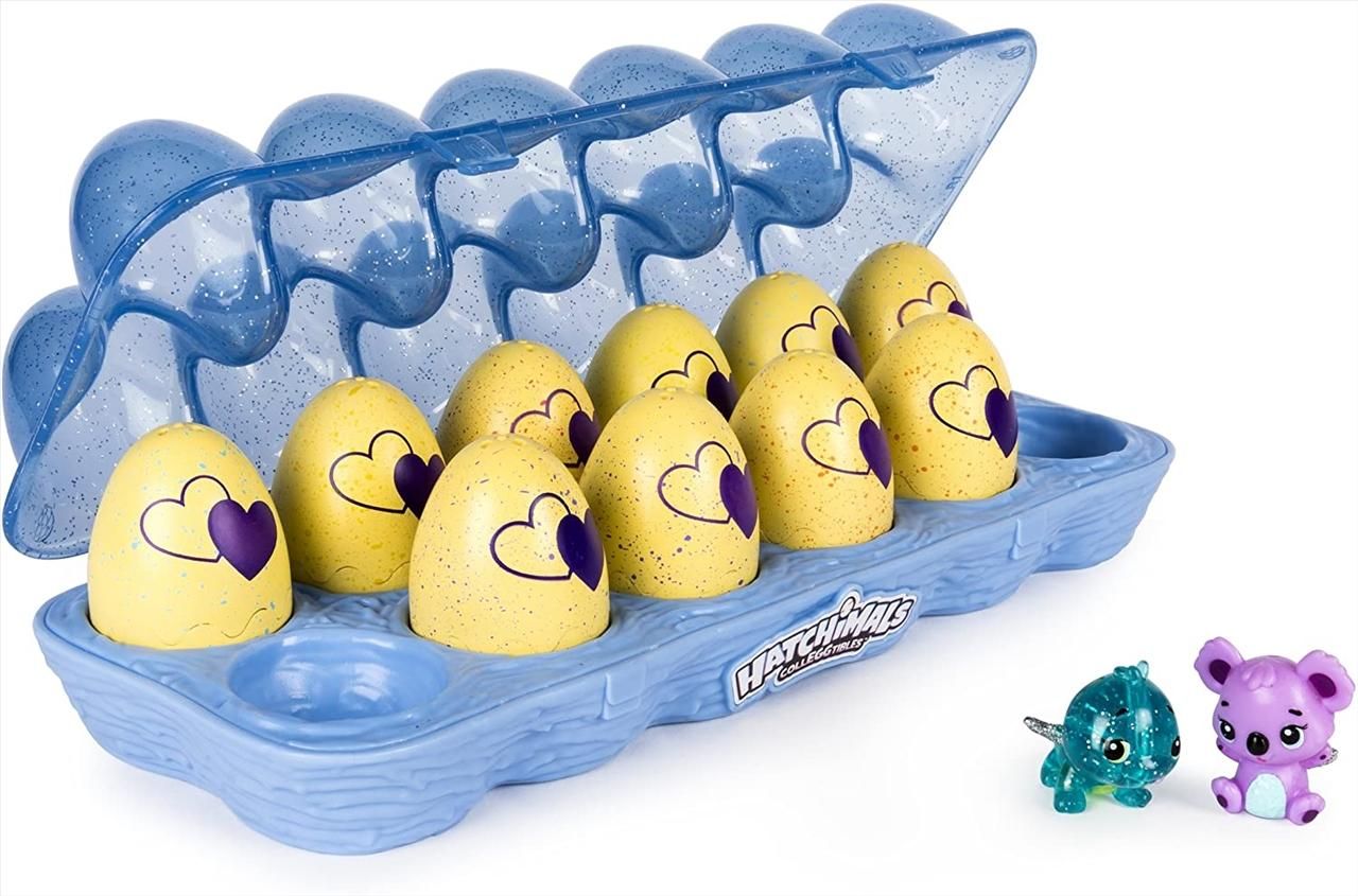 Hatchimals Colleggtibles tojástartó, 12 db-os szett 3. széria