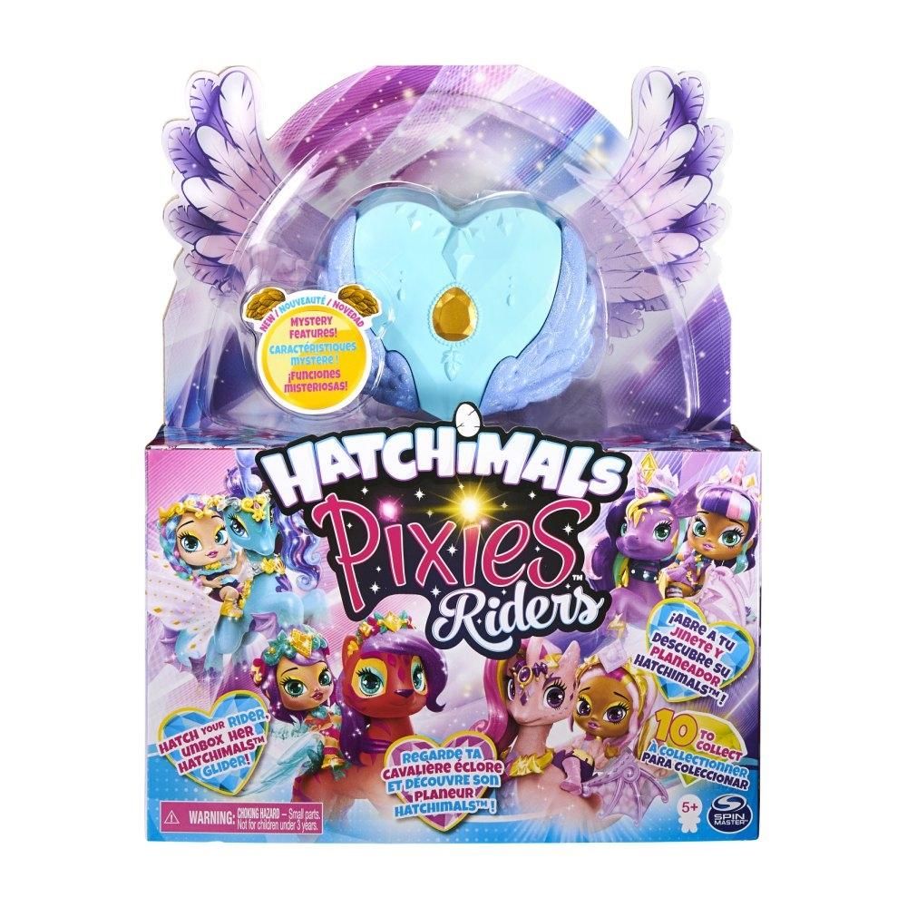 Hatchimals Gyűjthető Pixies Lovasok - Lagoon Lily & Seastallion Glider