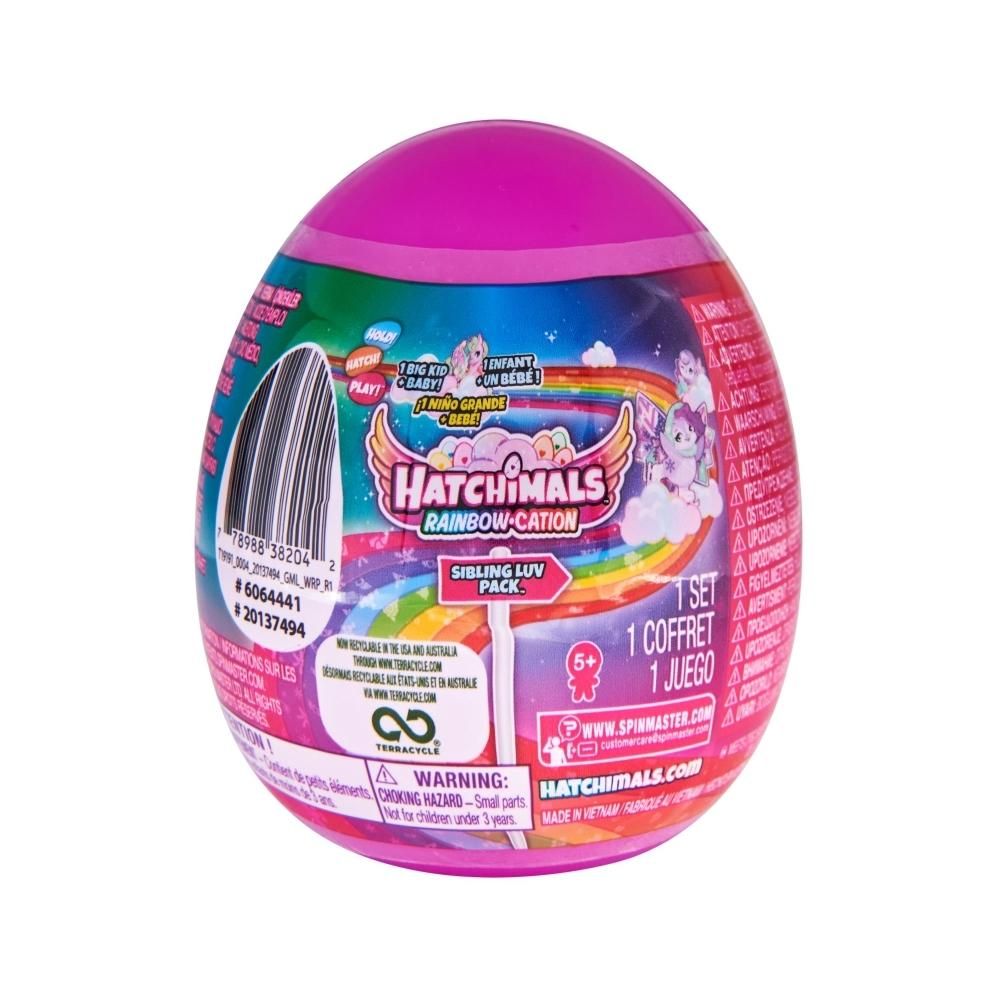 Hatchimals Rainbow-Cation meglepetés tojás - szivárvány család (többféle)