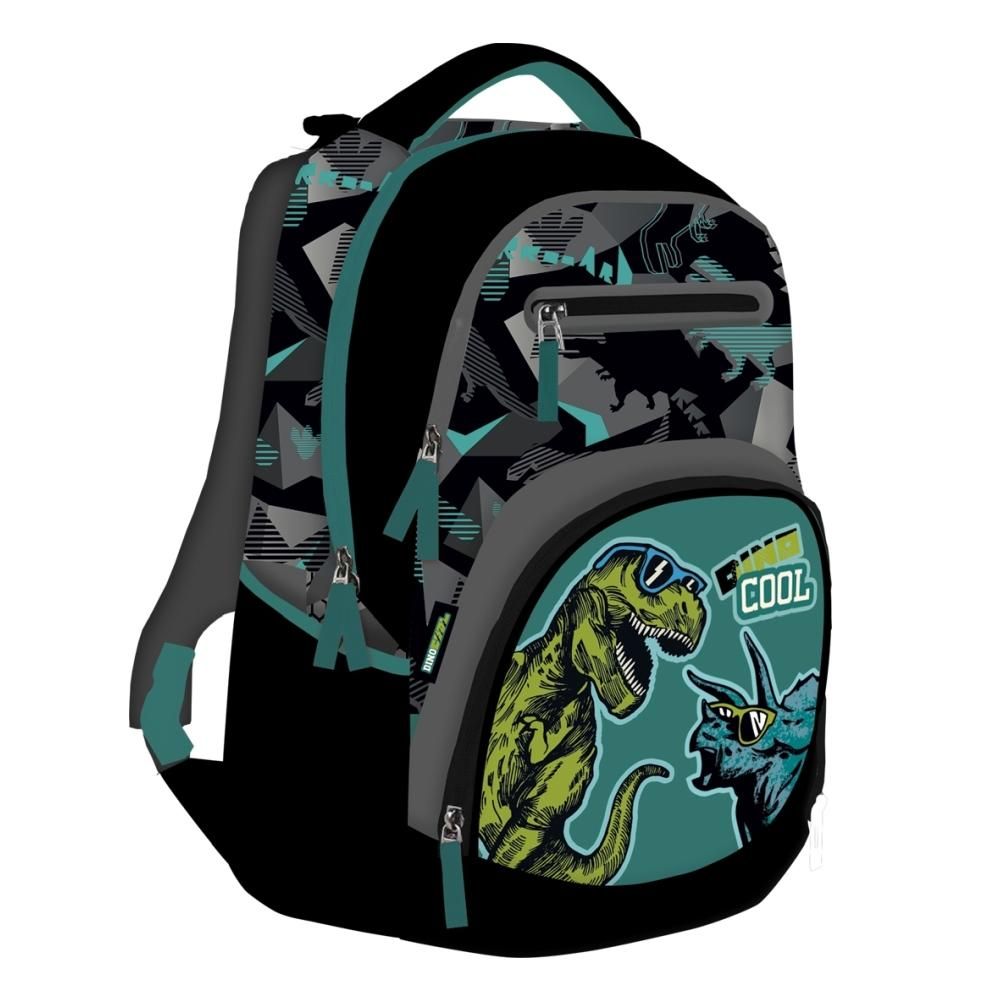 Hátizsák Active+, 3-4. oszt. - Dino Cool