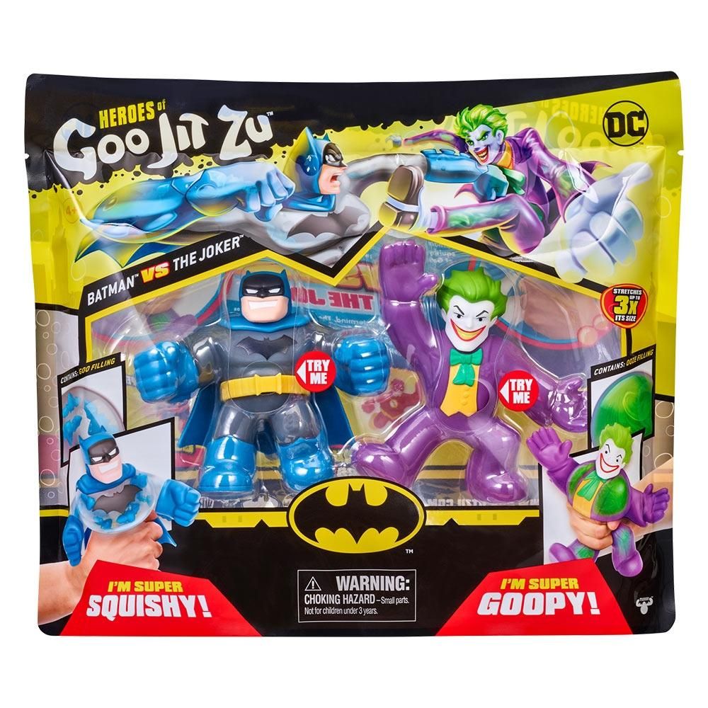 Heroes of Goo Jit Zu - Nyújtható akciófigurák – Batman vs Joker