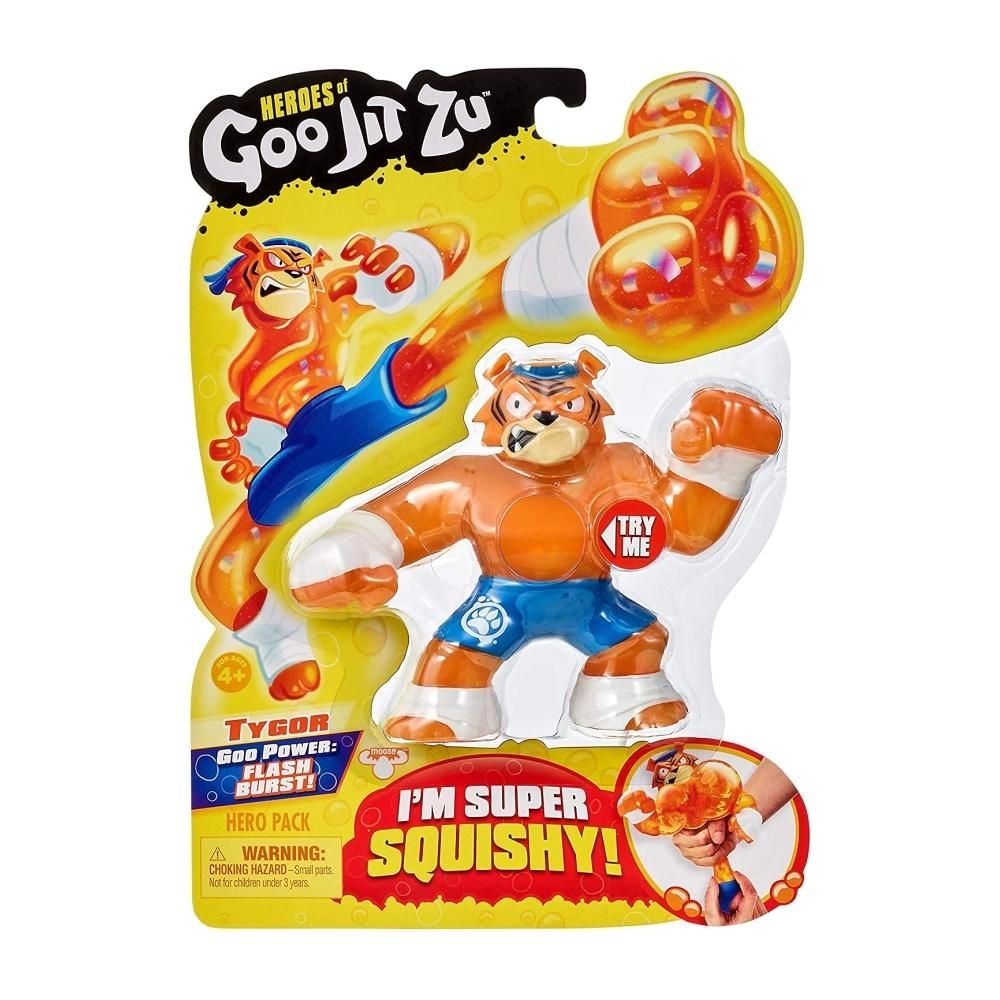 Heroes of Goo Jit Zu nyújtható akciófigura - Tygor