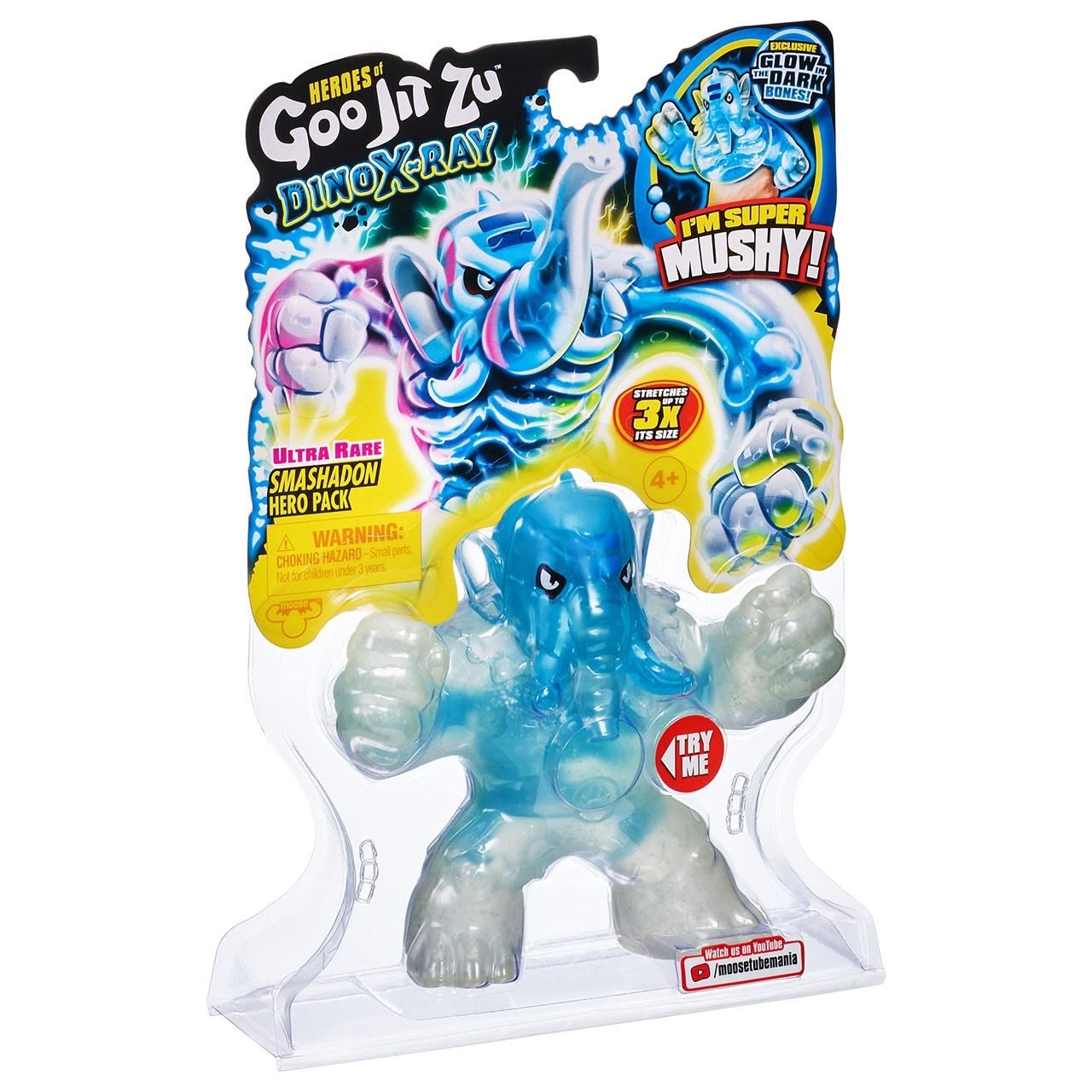 Heroes of Goo Jit Zu nyújtható akciófigurák - Dino X-Ray - Smashadon