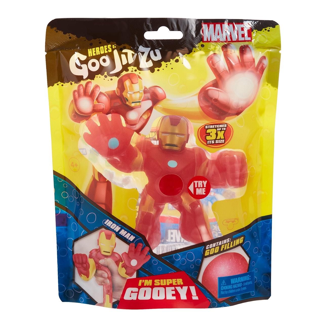Heroes of Goo Jit Zu nyújtható akciófigurák - Marvel hős - Vasember