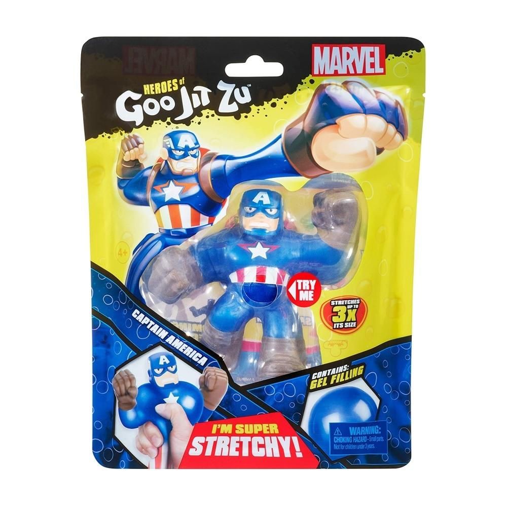 Heroes of Goo Jit Zu nyújtható Marvel hős - Amerika Kapitány