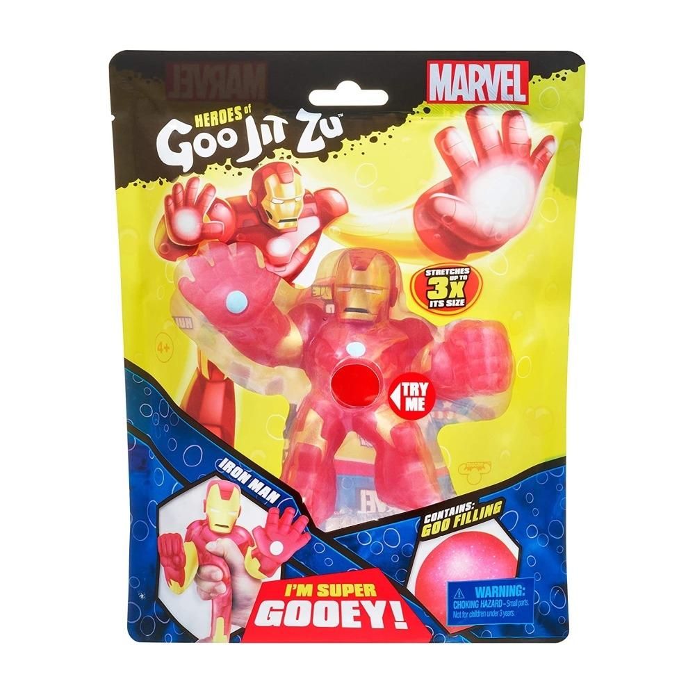 Heroes of Goo Jit Zu nyújtható Marvel hős - Vasember