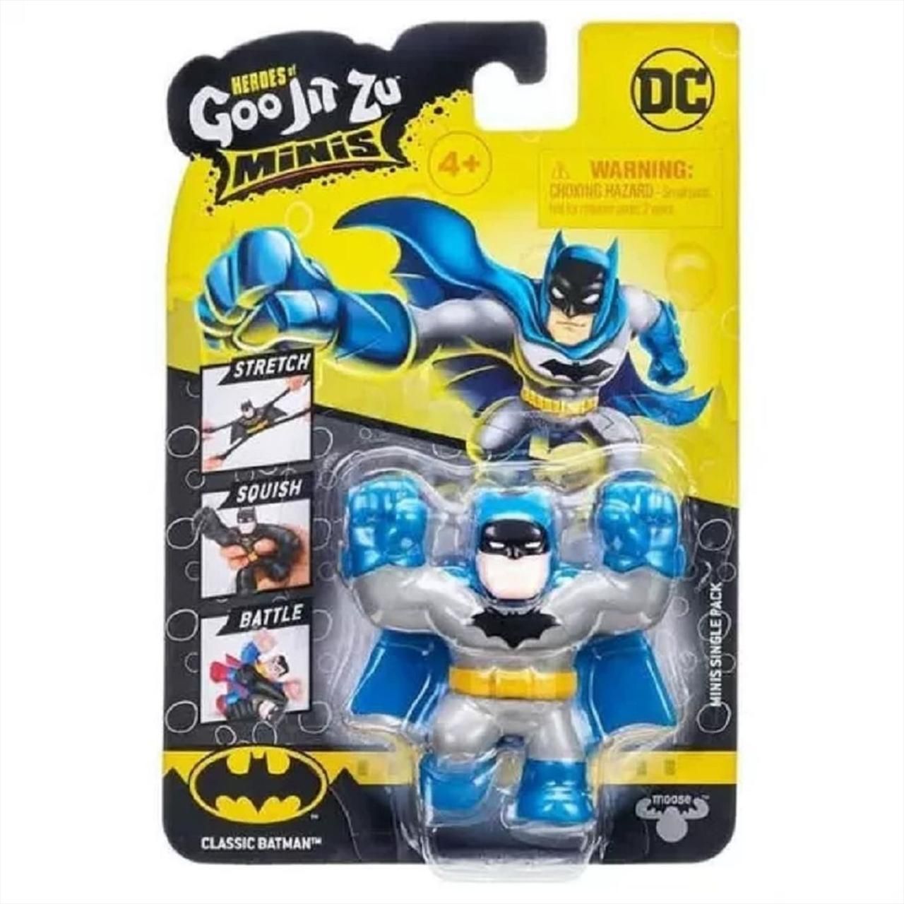 Heroes of Goo Jit Zu nyújtható mini akciófigurák - DC hős - Batman, klasszikus