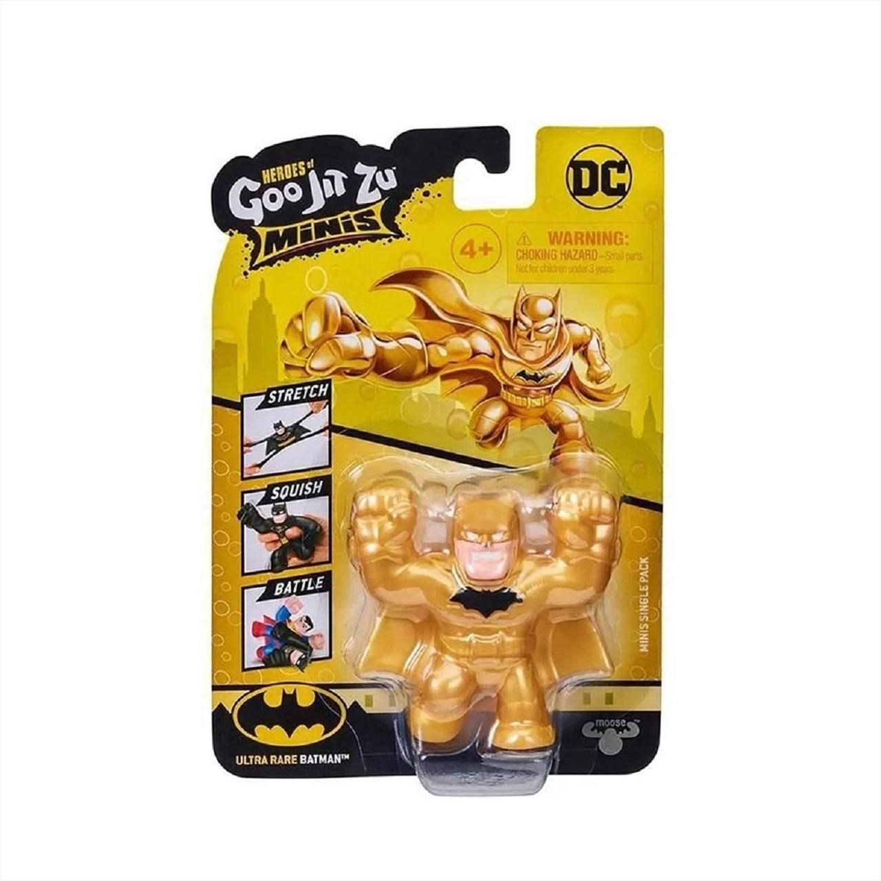 Heroes of Goo Jit Zu nyújtható mini akciófigurák - DC hős - Batman, ritka