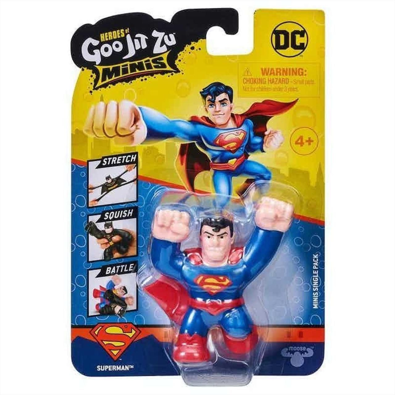 Heroes of Goo Jit Zu nyújtható mini akciófigurák - DC hős - Superman