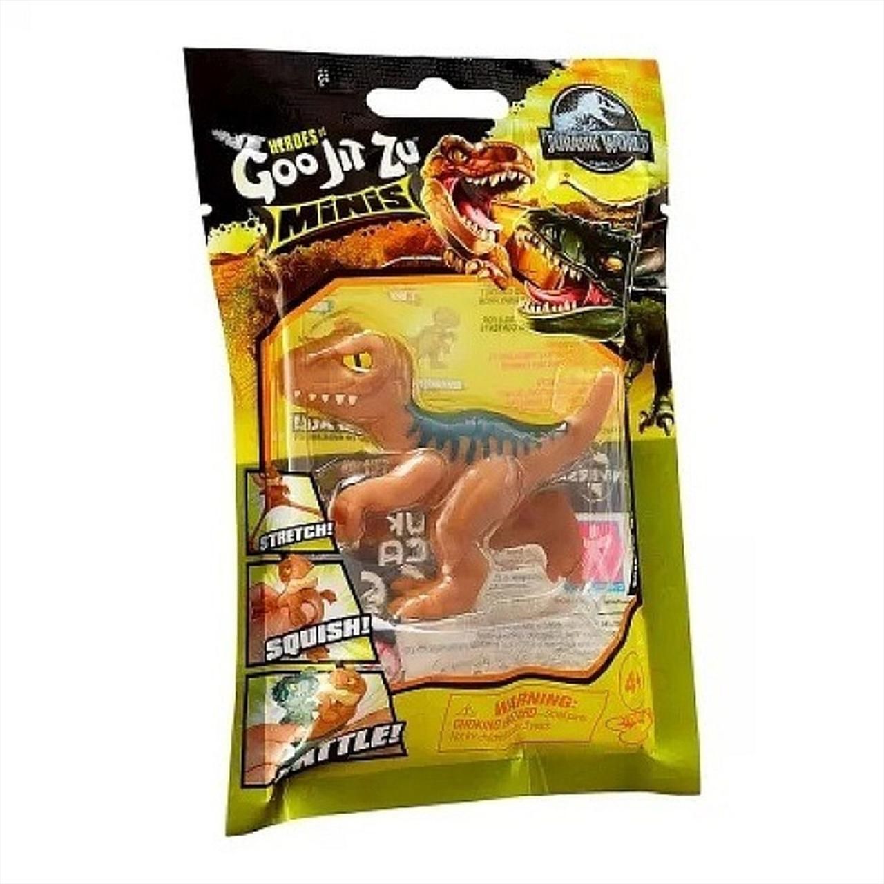 Heroes of Goo Jit Zu nyújtható mini akciófigurák - Jurassic World dinó - Echo