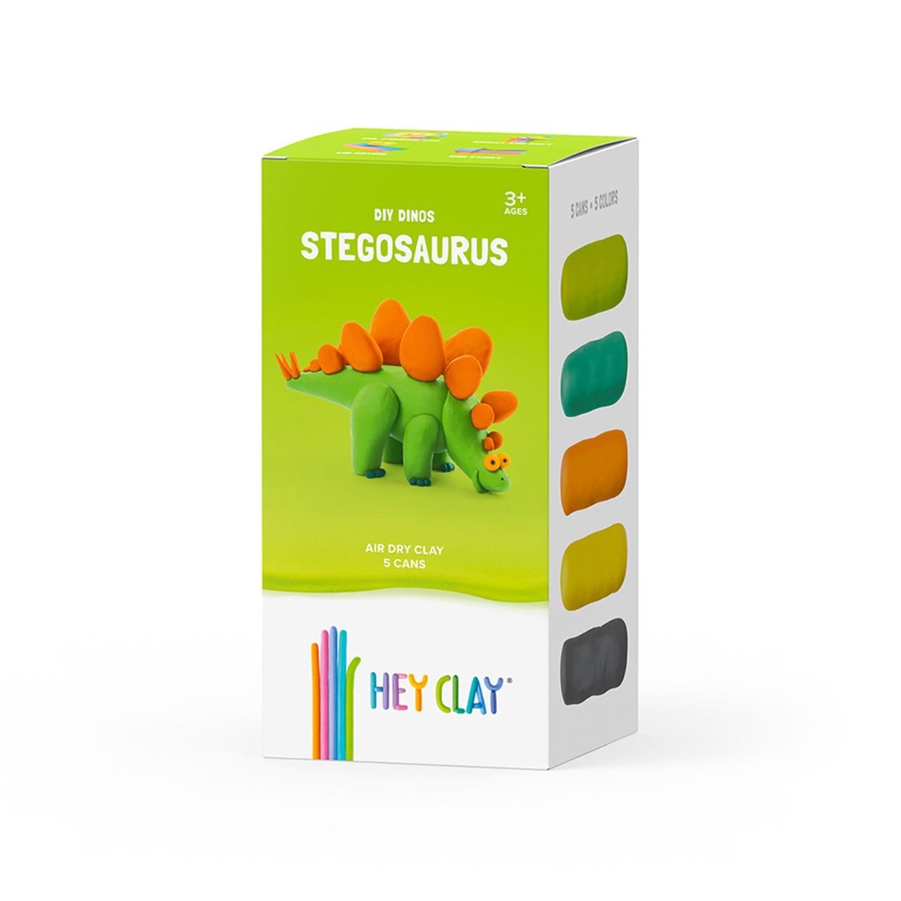 Hey Clay gyurma szett - stegosaurus